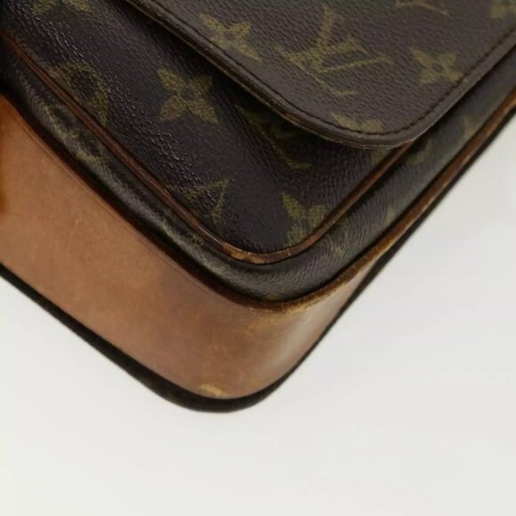 LOUIS VUITTON Monogram Cartouchiere MM Shoulder Bag M51253 LV Auth - Picture 6 of 16